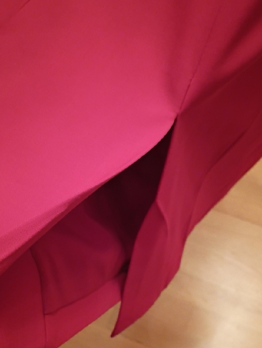 RACHEL Rachel Roy Fuchsia Sleeveless Midi Sheath Dress - Picture 6 of 13